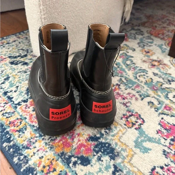 Proenza Schouler x Sorel Black Chelsea Rain Boot - Picture 2 of 5